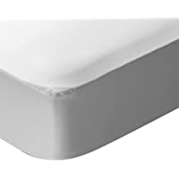 Pikolin Home - Protector de colchón punto- 100% algodón- impermeable y transpirable- 60x120cm-Cuna (Todas las medidas)
